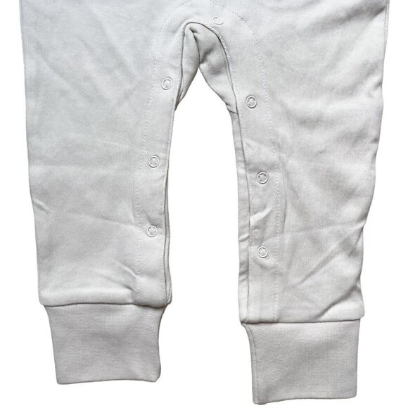 Colored Organics Ivory One Piece Pajamas Cute Graphics Infant 6-12 Months - Picture 4 of 10